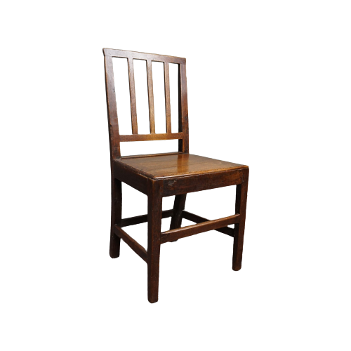 Prachtige Antieke Engelse Begin 19E Eeuw Side Chair, Stoel