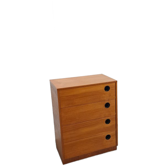 Schoenenkast Met Zwarte Ronde Grepen, Nr. 1 Vintage 1