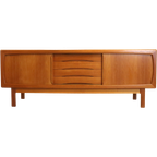 Vintage S. Burchardt Nielsen Sideboard Dressoir Danish Design thumbnail 1