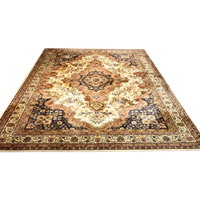 Vintage Tapijt Wol 350 X 250 Nordpfeil