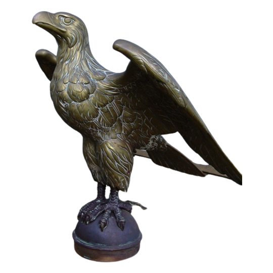 Antieke Bronzen Lezenier / Bijbel Standaard Adelaar 1