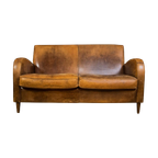 Art Deco Dutch Sheepskin Sofa thumbnail 1