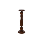 Decorative Solid Wooden Pedestal 1970S thumbnail 1