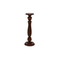 Decorative Solid Wooden Pedestal 1970S
