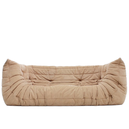 Togo Moyen Sofa By Michel Ducaroy For Ligne Roset Alcantara 1