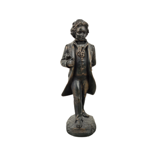 Gipsen Beeldje Beethoven Van Jean Carli 1