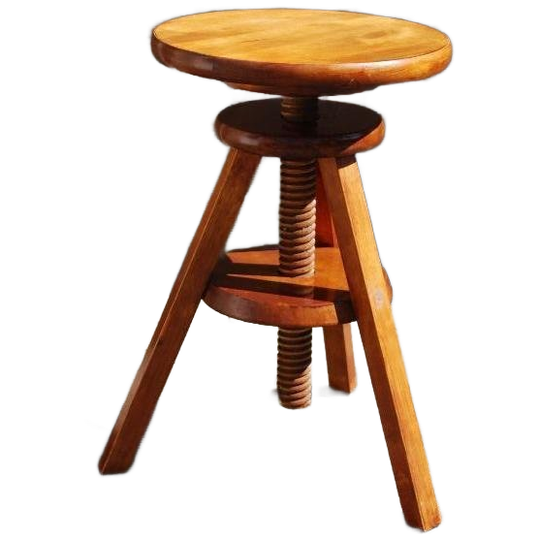 Oude Houten Draaikruk / Plantentafel 1