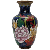 Kobalt Blauwe Cloisonné Vaas