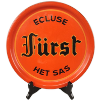 Emaille Dienblad Fürst