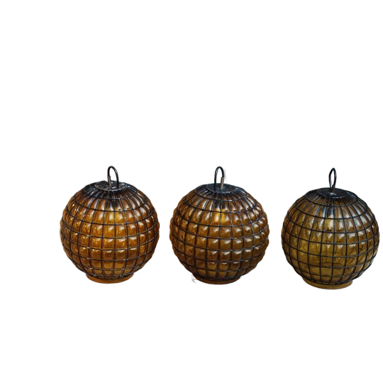 Hanglamp, Philips Npd 134 Caged Glass Pendant (3) 1