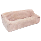 Vintage Cinna Sandra 3 Seater Sofa In Pink Fabric By Ligne Roset thumbnail 1