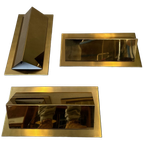 3x Vintage Wandlampen – Messing – Liro thumbnail 1