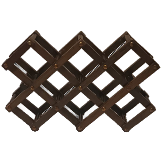 Houten Flessenrek 1