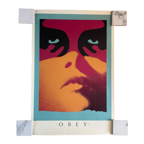 Shepard Fairey (Obey), Shadowpaly, Signed And Dated Offset Litograph