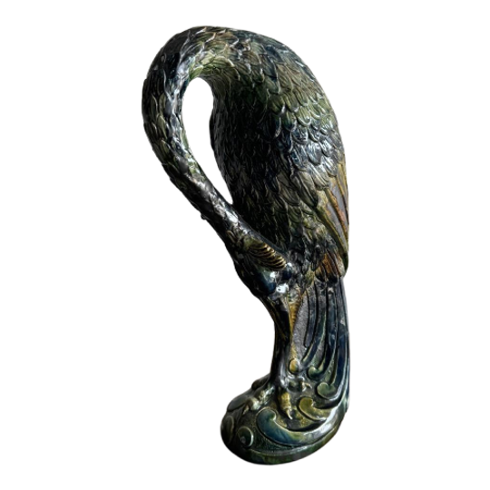 Ceramic Art Nouveau Bird 1