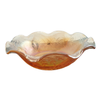 Carnaval Marigold Glas Schaaltje Met Relief Patroon