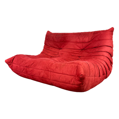 Ligne Roset Togo 2-Zit In Goya Red