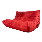 Ligne Roset Togo 2-Zit In Goya Red thumbnail 1