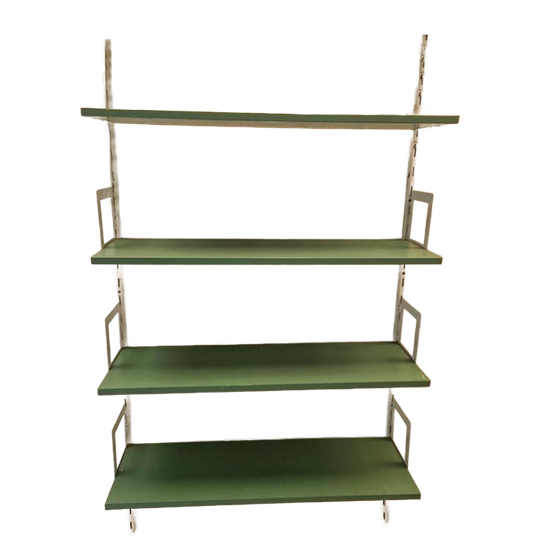 Vintage Boeken Wandrek Design Modulair 1