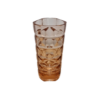 Vintage Kleine Rosaline Persglas Vaas