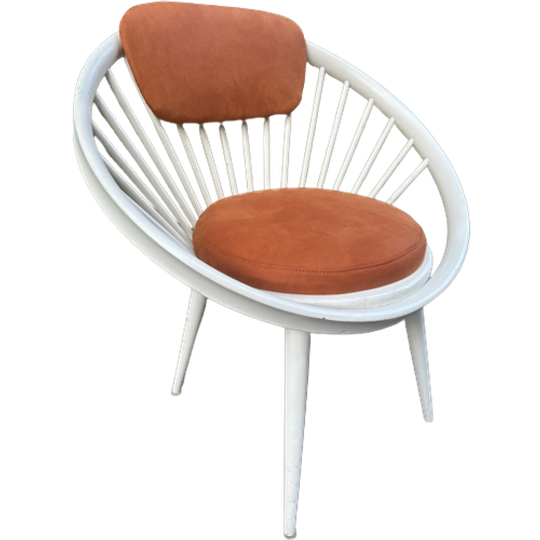 Round Chair By Ingve Ekström 1