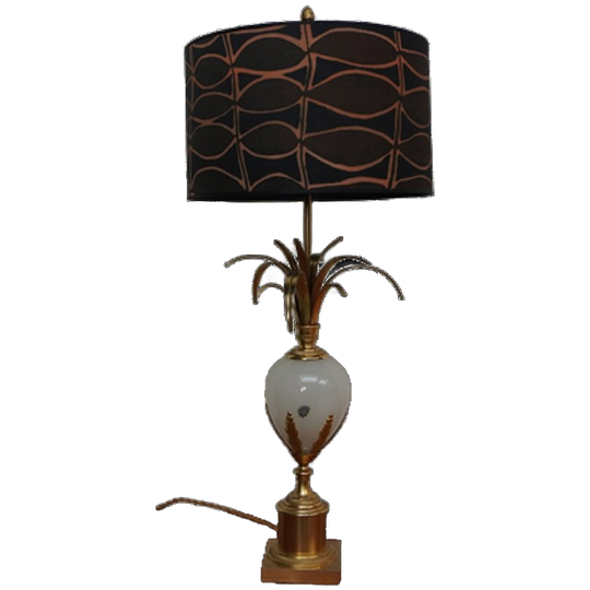 Boulanger Ostrich Egg Table Lamp, 1960s 1