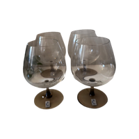 Schott En Zwiesel Christinehutte Vintage Set Van 4 Cognac Glazen