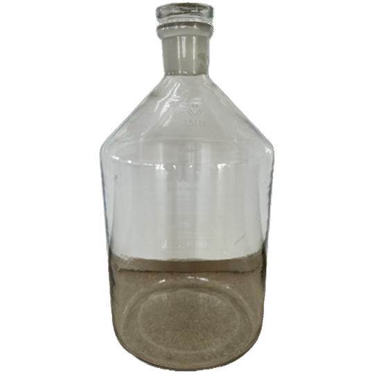 Vintage Glazen Apothekers Fles 2,5 Liter 1