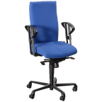 Sitag Bureaustoel , Blauw, 2D Armleggers thumbnail 1