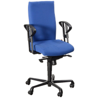 Sitag Bureaustoel , Blauw, 2D Armleggers