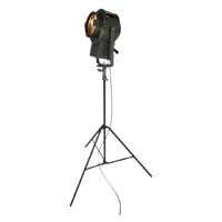 A.E. Cremer - 1950’S - Studio Lamp / Spotlight - Green - On Original Metal Tripod - Fully Origina