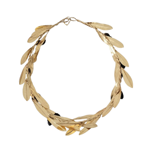 Greek / Roman 24 Ct Gold Olive Leaves Laurel Wreath