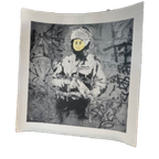 Banksy, Riot Cop, Copyright Panorama London, All Right Reserved , Printed In The Uk thumbnail 1