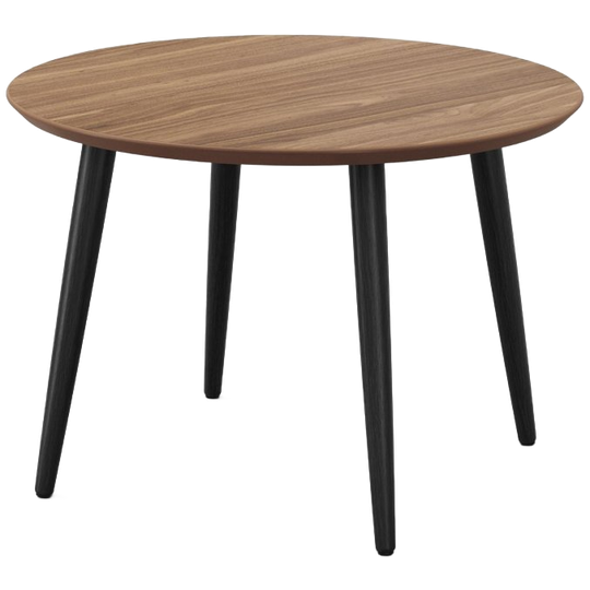 Sofacompany | Hubert Salontafel Walnoot Ø 60cm 1