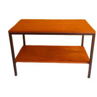 Retro Vintage Bijzettafeltje, Salontafel, Lectuur Tafeltje