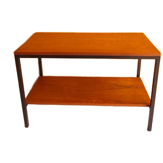 Retro Vintage Bijzettafeltje, Salontafel, Lectuur Tafeltje 1