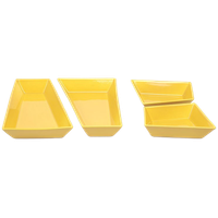 Arabia Abc Schalen Set Geel, 1999