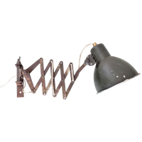 Schaarlamp – Harmonicalamp – Jaren 50 - (kn18)