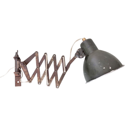 Schaarlamp – Harmonicalamp – Jaren 50 - (kn18) 1
