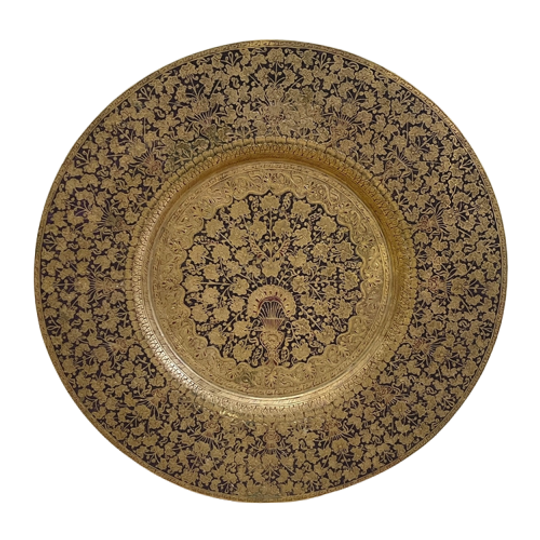 Marrakech-antiek-oosters-bord-wandbord-koper 1
