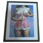 Boris Vallejo Litho Jade Mannequin 1981 Vintage Fantasy Art thumbnail 1