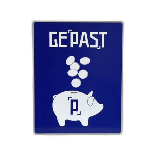 Reclamebord Industrieel Wandbord 1