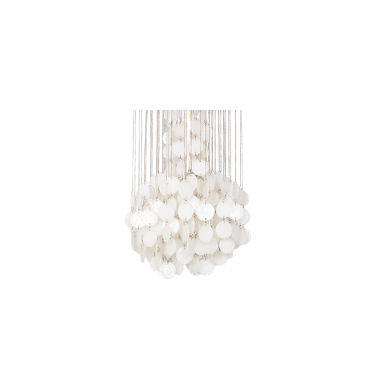 Spectacular Verner Panton Ceiling Lamp / Plafondlamp /plafonniere Fun By Luber 1960’s 1