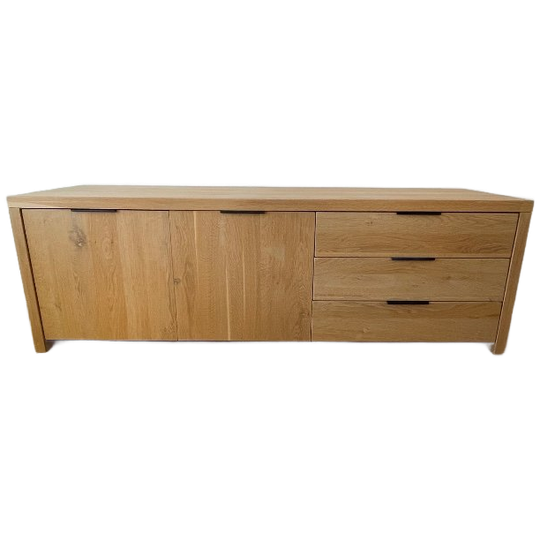 Massief Eiken Dressoir – Showroommodel – 178 Cm Breed – Topstaat 1