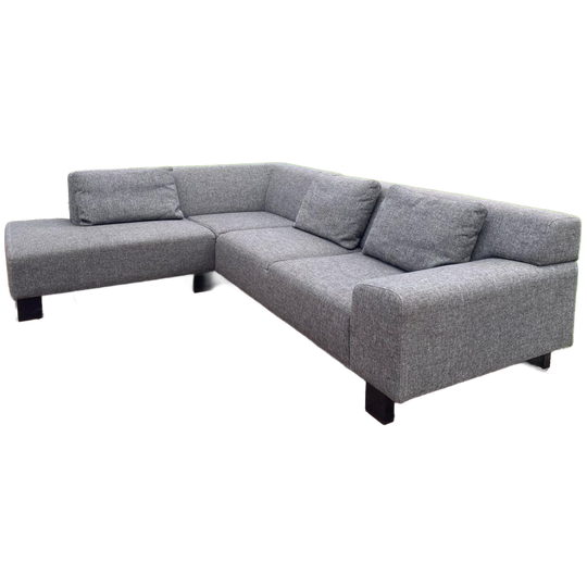 Grijs Stoffen Hoekbank 1
