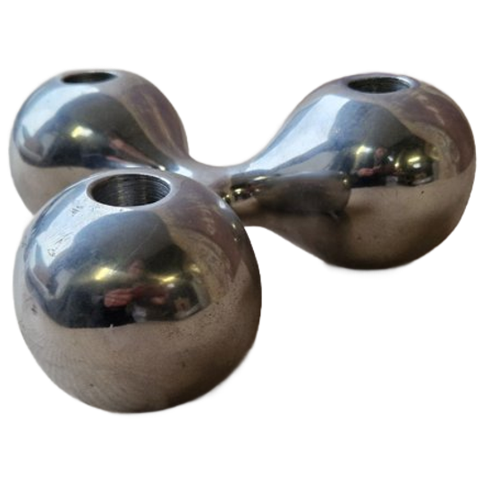 Mooie Aluminium Kandelaar 1