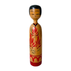 Houten Kokeshi Poppetje Uit Japan thumbnail 1