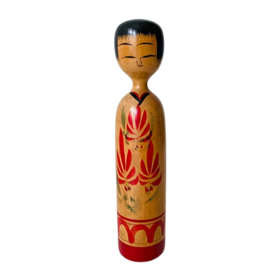 Houten Kokeshi Poppetje Uit Japan