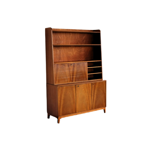 Vintage Wandkast | Secretaire | Jaren 60 | Zweeds