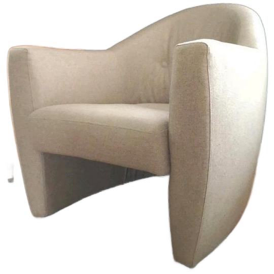 Leolux Carabita Fauteuil, Dutch Design Lounge Stoel, Wol 1